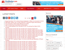 Tablet Screenshot of firstranker.com
